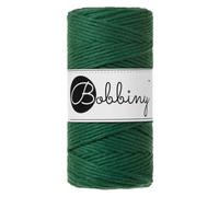 Bobbiny Macrame Cords 3 mm - 100 m - 100% Baumwolle (Pine Green)