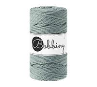 Bobbiny Macrame Cords 3 mm 3fach gedreht - 100 m Wahl (Laurel)