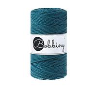 Bobbiny Macrame Cords 3 mm 3fach gedreht - 100 m Wahl (Peacock)