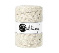 Bobbiny Macrame Cords 5 mm - 100 m Wahl (Naturgold)