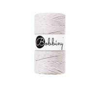 Bobbiny Macrame Kordel 3mm - 100m - Mondlicht