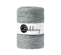 Bobbiny Macrame Kordel 5 mm - 100 m Wahl (Stahl)
