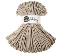Bobbiny Makramee-Flechtkordel, 5 mm, 100 m, Beige