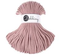 Bobbiny Makramee-Flechtkordel, 5 mm, 100 m, Hellrosa (Blush)