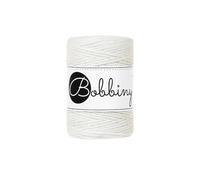 Bobbiny Makramee-Kordel Baumwolle Off White 1,5 cm 100 m