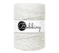 Bobbiny Makramee-Schnur, 5 mm, einlagig, 100 m, gebrochenes Weiß