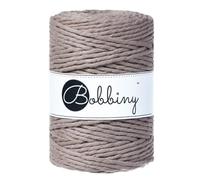 Bobbiny Makramee-Schnur, 5 mm, einlagig, 100 m, Kaffeefarben
