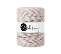 Bobbiny Makramee-Schnur, XXL, 5 mm, 3-lagig, Nude, 100 m