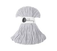 Bobbiny Makramee-Seil, 3 mm, 100 % Baumwolle, Hellgrau