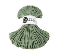 Bobbiny Makramee-Seil, 3 mm, Eukalyptusgrün, 100 % Baumwolle, 100 m