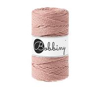 Bobbiny Makramee Garn 3mm gedreht - Blush