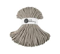 Bobbiny Oeko-Tex Kordel 5mm x 100 Meter für Makramee und Basteln in Beige Melange