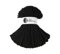 Bobbiny Oeko-Tex Kordel 5mm x 100 Meter für Makramee und Basteln in Black