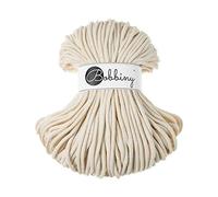 Bobbiny Oeko-Tex Kordel 5mm x 100 Meter für Makramee und Basteln in Natural