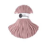 Bobbiny Premium Cords 5 mm - Rope-Garn 100 m 100% Baumwolle (Blush)