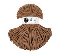 Bobbiny Premium Cords 5 mm - Rope-Garn 100 m 100% Baumwolle (Caramel)