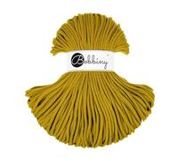 Bobbiny Premium Cords 5 mm - Rope-Garn 100 m 100% Baumwolle (Spicy Yellow)