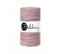 Bobbiny Reguläre 3 mm 3-lagige Makramee-Kordel (malve), 100 m