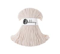 bobbiny Seil Garn, 3 mm x 100 m - Makramee Seil natur