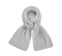 Bobelle Wear Winterschal Damen,Warm Strickschal Herren Lang Knit Winterschal Unisex(Grau)