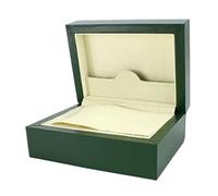 BoBoHome Klassisches Grün Uhrenetui aus Massivholz, Filzfutter & Umweltfreundlicher Uhren-Organizer für Rolex
