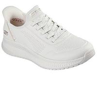 Skechers Bobs Squad 4 - Key Look Damen Slipper, weiß, Größe 38 38