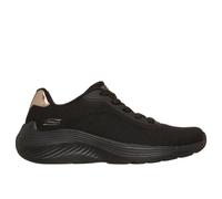 Skechers Damen BOBS Squad Waves Current Look Sneaker, Schwarz, 37 EU