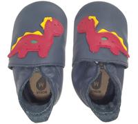 Bobux - Dinosaur Dinosaurier - Baby Krabbelschuhe - dunkelblau (navy), Gr. 24-25 EU / 2XL