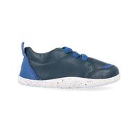 Bobux Xplorer Sport - Erste Schritte - Kinderschuhe aus Leder mit Gummizugöffnung (Navy + Binjau Blue, EU Schuhgrößensystem, Baby, Numerisch, M, 20)