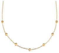 Boccia 08075-04 Damen-Halskette Titan Goldplattiert mit Diamanten