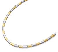 Boccia 08081-02 Damen-Kette Titan Zweifarbig