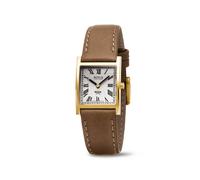 Boccia 3360-02 Royce Concept Damen Uhr Titan Gold plattiert, Leder