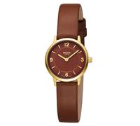 Boccia 3371-02 Damenarmbanduhr Quarz Titan Braun/Goldfarben