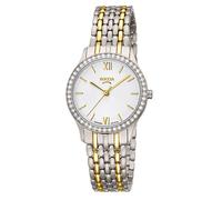 Boccia 3376-02 Damenuhr Titan mit Saphirglas Zweifarbig