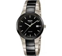 Boccia Herrenuhr 3639-01 Titan-Ceramic Ø39 mm extra-flach Schwarz