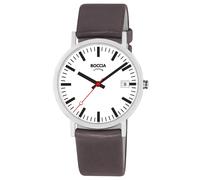 Boccia 3670-04 Herrenuhr Titan mit Datum Grau