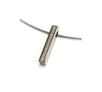 Boccia Anhänger Titan mit 15 Brillanten 0722-02