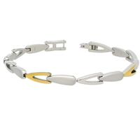 Boccia Armband 03033-02 Titan gold-plattiert 21 cm