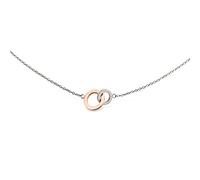 Boccia Collier 08033-02 Titan bicolor teil-roségoldplatti...