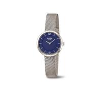 Boccia Damen Analog Quarz Uhr mit Edelstahl Armband 3266-05