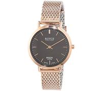 Boccia Damen Analog Quarz Uhr mit Edelstahl beschichtet Armband 3246-08