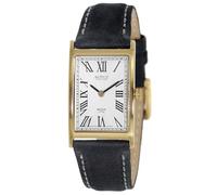 Boccia Damen Analog Quarz Uhr mit Leder Armband 3285-09