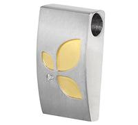 Boccia Damen-Anhänger Titan mattiert Diamant (0.005 ct) weiß Brillantschliff - 07003-03