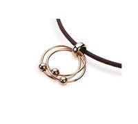 Boccia Damen-Anhänger Titan Rose Gp, Pol 3 Ringe, 3 Kugeln 0749-02