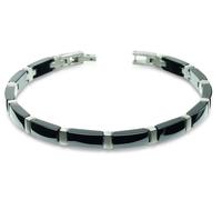 Boccia Armband 0371-04 Titan Keramik schwarz