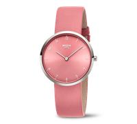 Boccia Damen Armbanduhr 3309-13 Trend Lederband lachsrosa