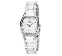 Boccia Damen Armbanduhr 3361-01 Ceramic weiß Titan