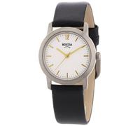 Boccia Damen-Armbanduhr 3291-02 Titan mit Lederarmband Ø ...