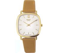 Damen-Armbanduhr Titan Ocker/Goldfarben Boccia Silberfarben 5O949/00X