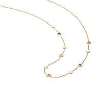 Boccia Damen Collier 08055-02 Titan Gelbgold IP mit Turmalin